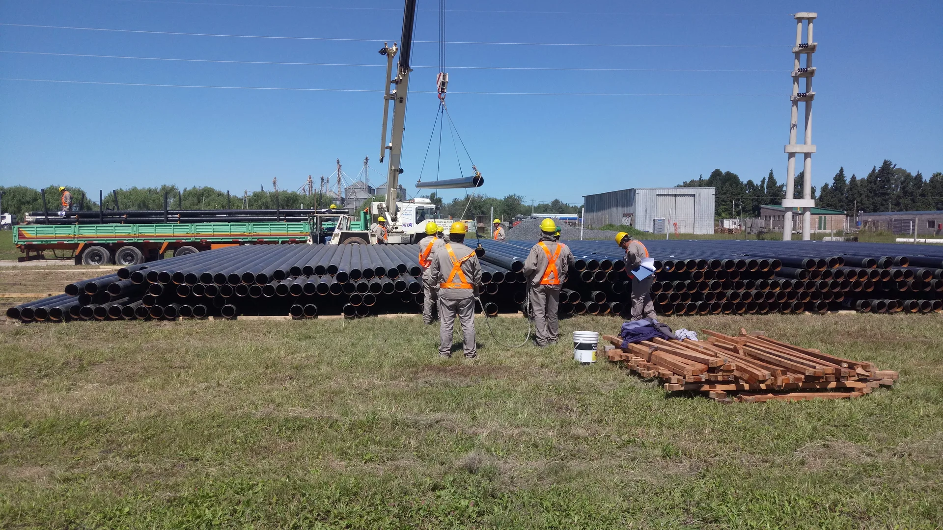 Obra Civil para Estación Reguladora de Presión de Gas Natural Renova en Rosario - Energía en Rosario