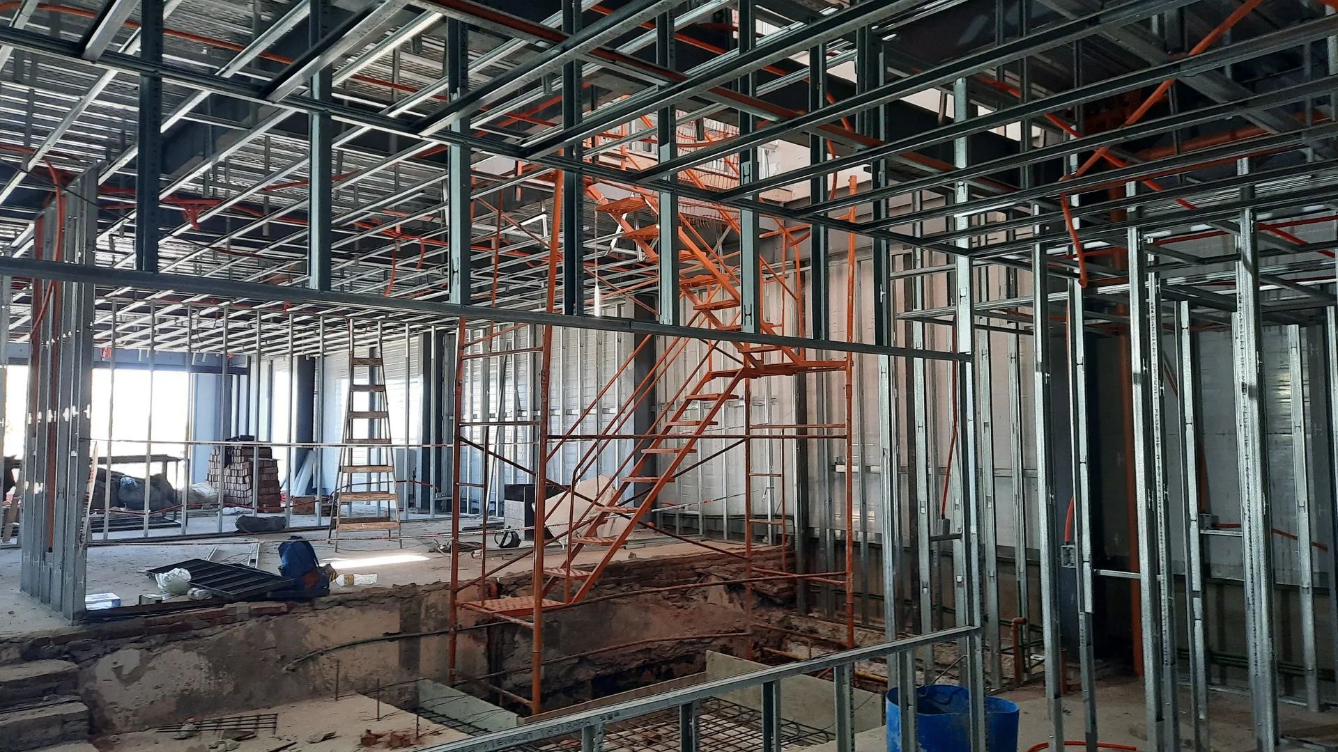 Construcción de Sede Sindical SOEA con Salón de Actos y Oficinas en Rosario - Arquitectura en Rosario